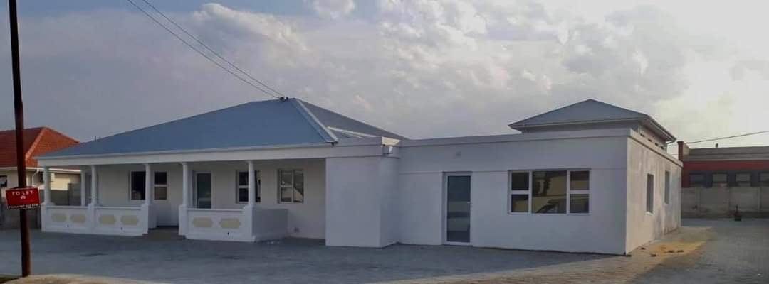 Residential property after completed roof restoration and coating